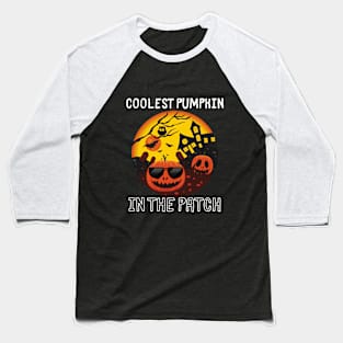 Coolest Pumpkin in the Patch Baseball T-Shirt